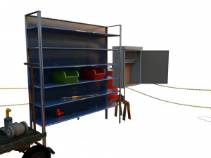 Industrial Assets Pack 3D मॉडल