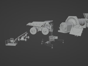 Industrial Assets Pack 3D मॉडल