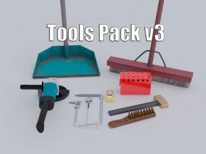 Пакет інструментів v3 3D Модель