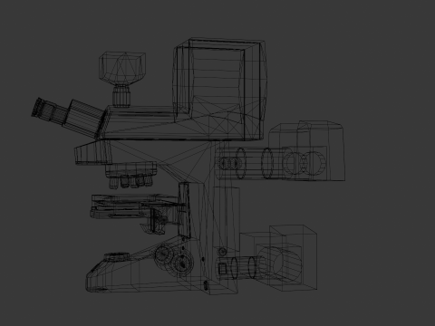 Microscopic Equipment Pack Modelo 3D