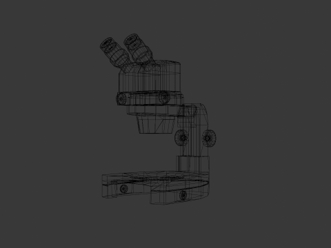 Microscopic Equipment Pack Modelo 3D