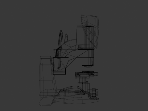 Microscopic Equipment Pack Modelo 3D
