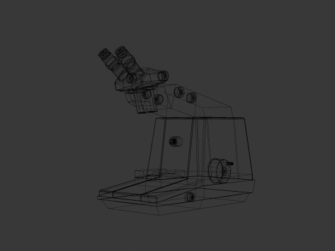 Microscopic Equipment Pack Modelo 3D