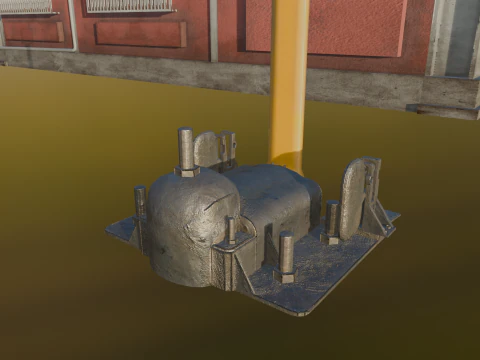 Railway Scenery Pack 3D Model