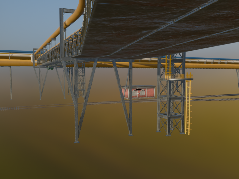 Railway Scenery Pack Modèle 3D