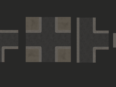 Модульный промышленный пакет 3D Модель