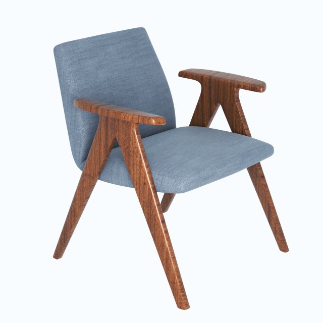 chair Model 3D .c4d .max .obj .3ds .fbx .stl .blend 