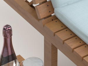 sunchair Model 3D