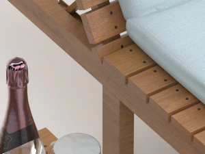 sunchair 3D Model