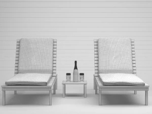 sunchair 3D Model