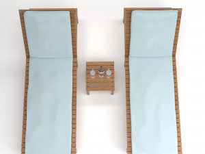 sunchair Model 3D