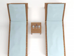 sunchair 3D Model
