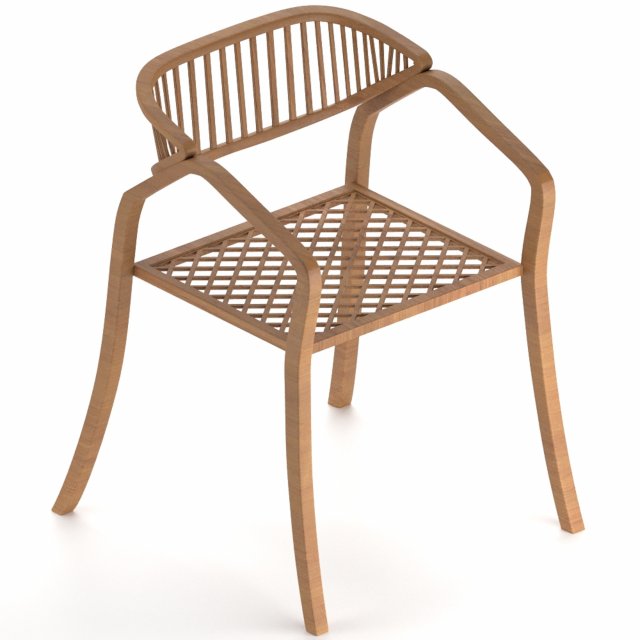 chair 3D 模型 .c4d .max .obj .3ds .fbx .stl .blend