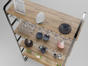 kitchen cabinet 3D-Modell