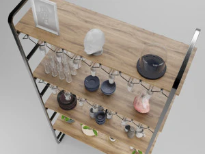 kitchen cabinet 3D Model