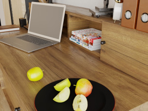 office desk Model 3D