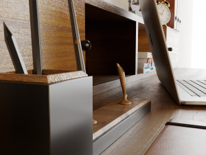 office desk Model 3D