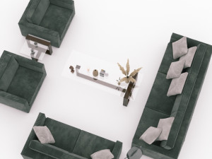 sofa Modelo 3D