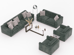 sofa Modelo 3D