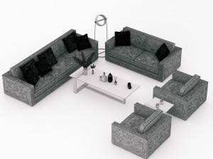 sofa Modelo 3D