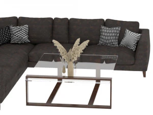 leather sofa 3D Model