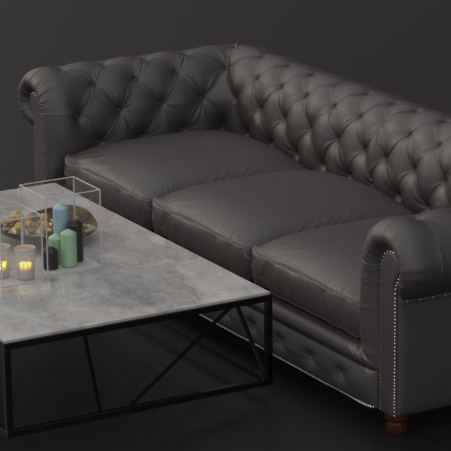 sofa 3D-Modell .c4d .max .obj .3ds .fbx .stl .blend 