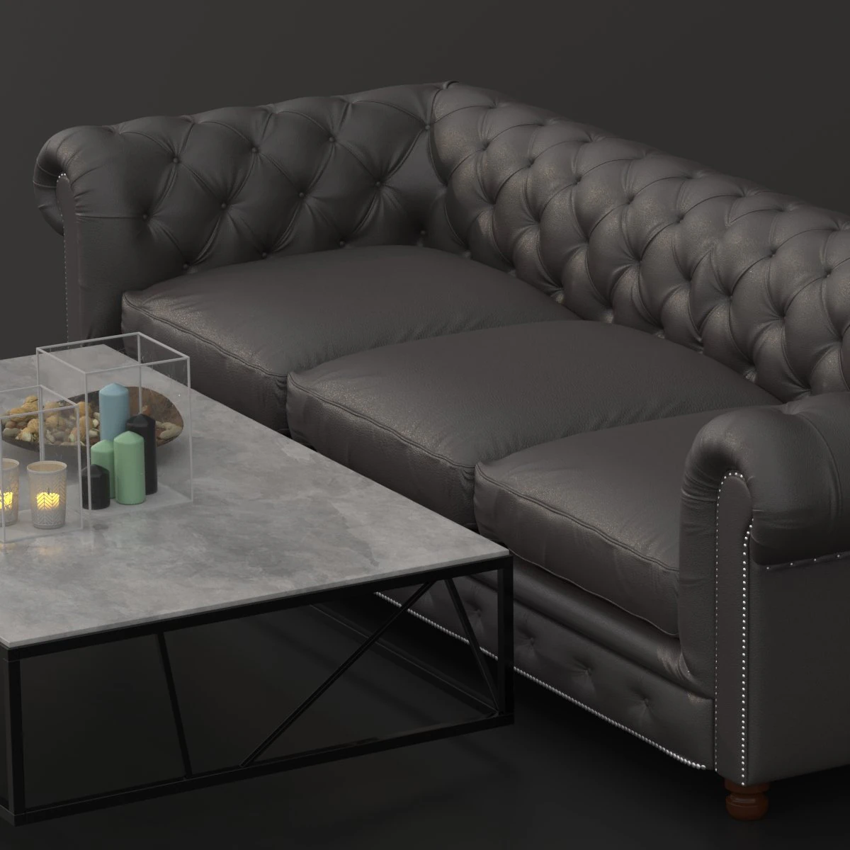 sofa 3D Model .c4d .max .obj .3ds .fbx .stl .blend