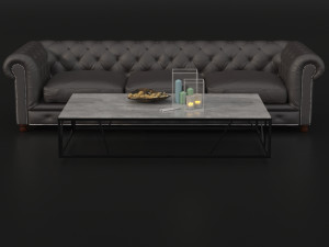 sofa 3D-Modell