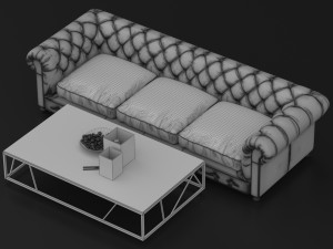 sofa 3D-Modell