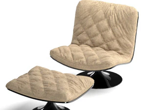 bb armchair 3D Model