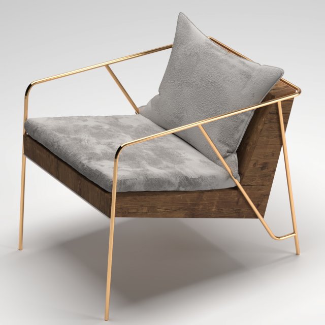 mass lounge chair 3D-Modell .c4d .max .obj .3ds .fbx .stl .blend 