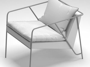 mass lounge chair 3D-Modell
