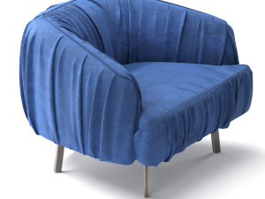 baxter marilyn chair Model 3D