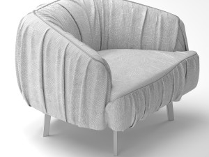 baxter marilyn chair Model 3D