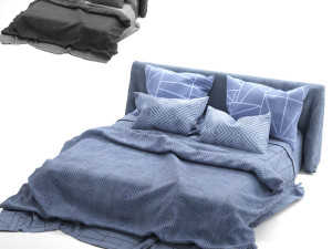bed adairs bed 3D Model