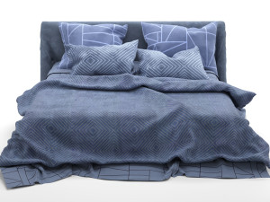 bed adairs bed 3D मॉडल