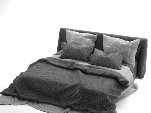 bed adairs bed 3D मॉडल
