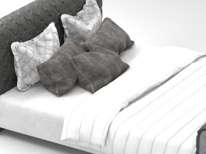 ambassador bed frame 3D Model
