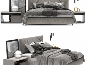 Ribbon bed 3D Model