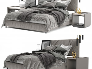 Ribbon bed 3D Model