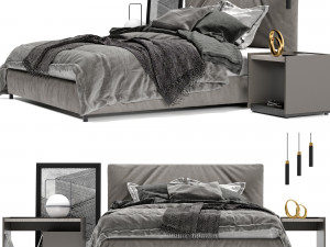 Ribbon bed 3D Model