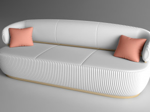 sofa 3d model Modello 3D