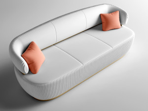 sofa 3d model Modello 3D