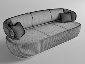 sofa 3d model Modello 3D