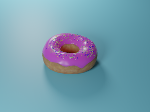 donut 3D 模型