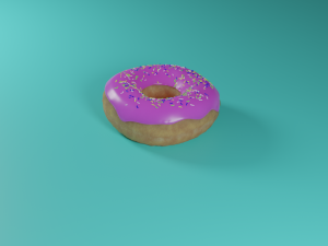 donut 3D 모델