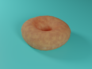 donut 3D 모델