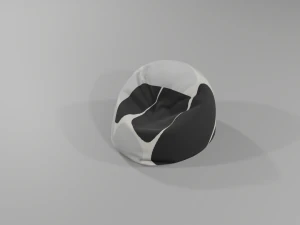 ottomanbean bag 3D Model