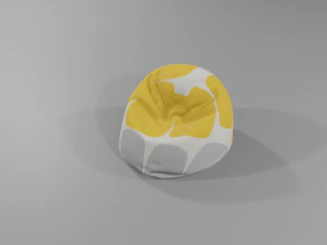 ottomanbean bag 3D Model