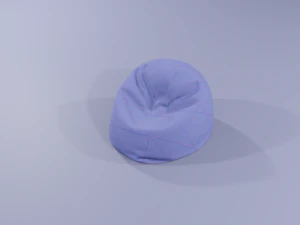 ottomanbean bag 3D Model